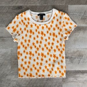 Stretchy Flower Shirt